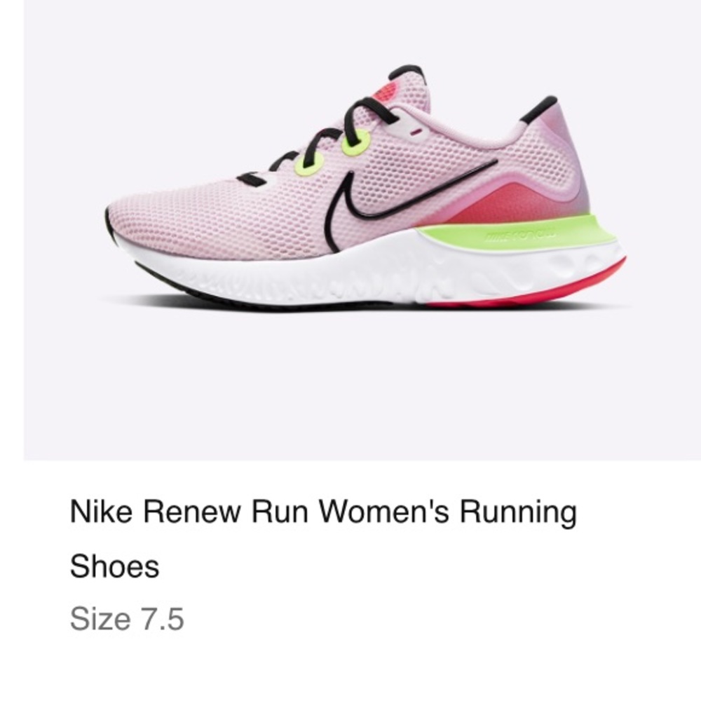 NWT women’s Nike Renew Run sz 7.5